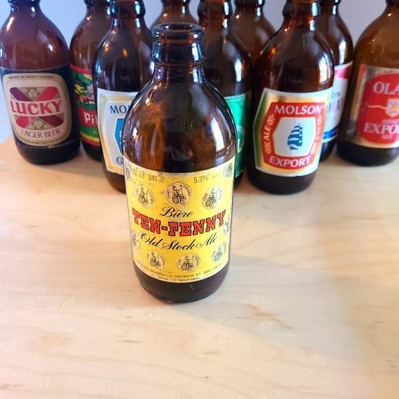 Vintage Stubby Beer Bottle - Picture 1 of 16